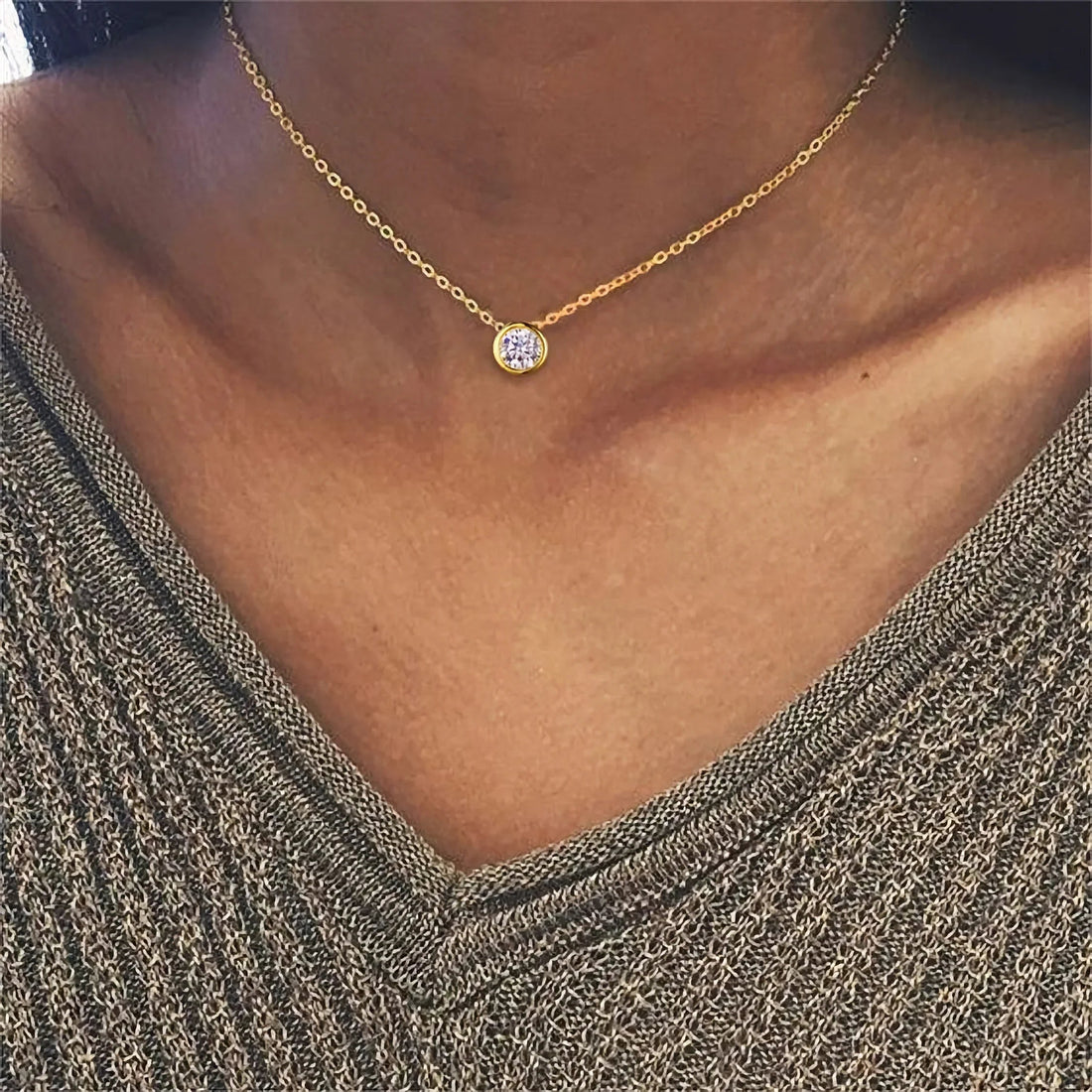Zahara Collar de Circonitas