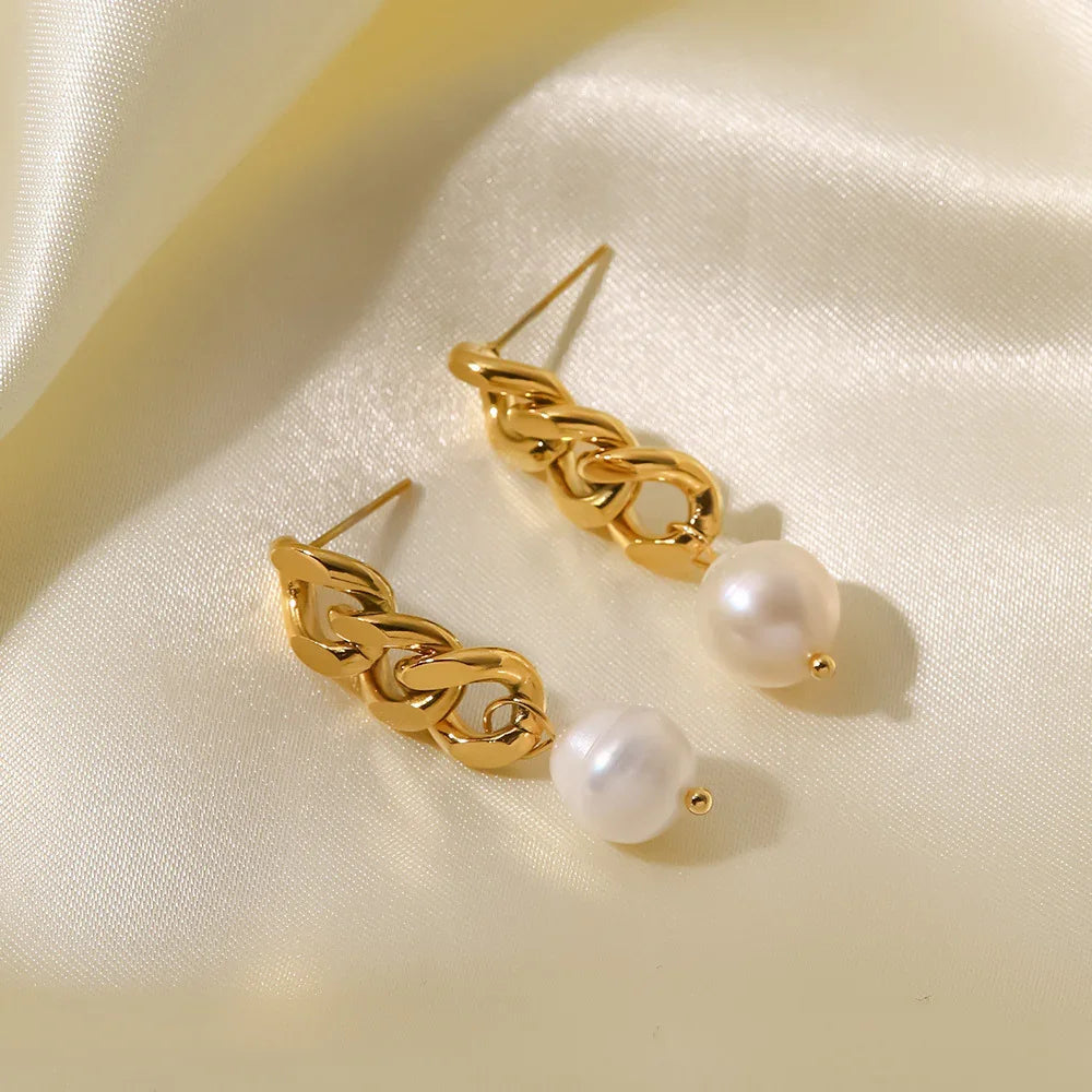 Olmedo Pendientes de Perlas