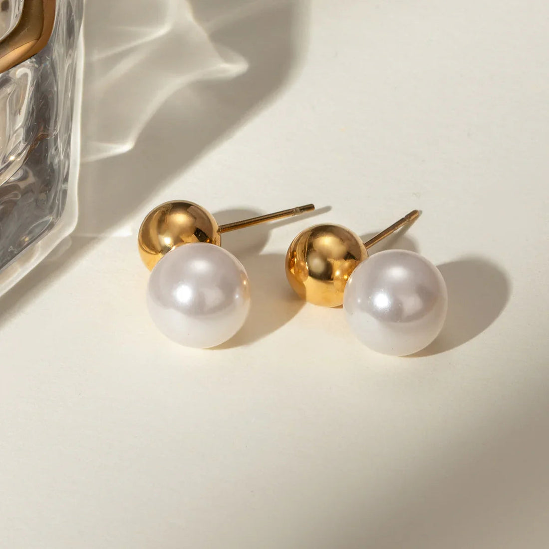 Bermeo Pendientes de Perlas