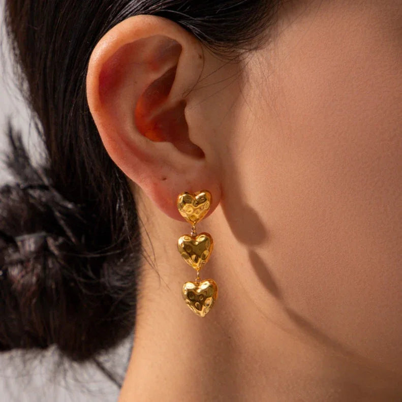Amposta Pendientes Corazón