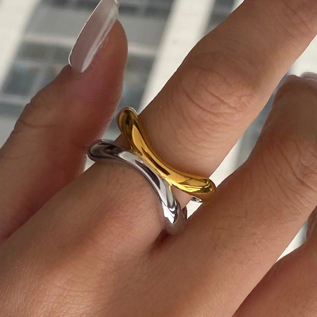 Mundaka Anillo Entrelazado