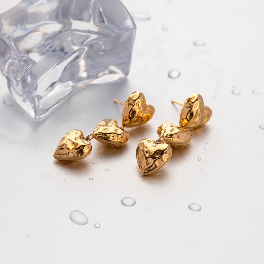 Amposta Pendientes Corazón
