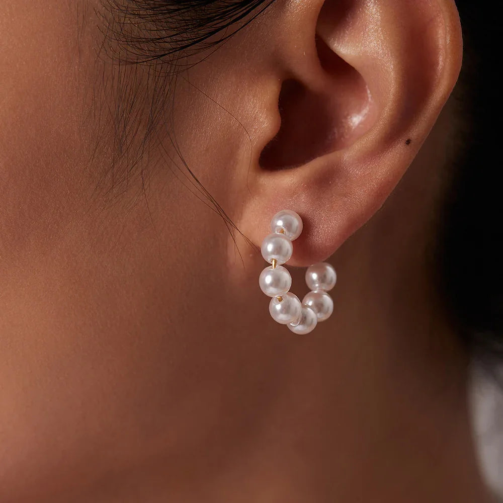 Calaceite Pendientes de Perlas