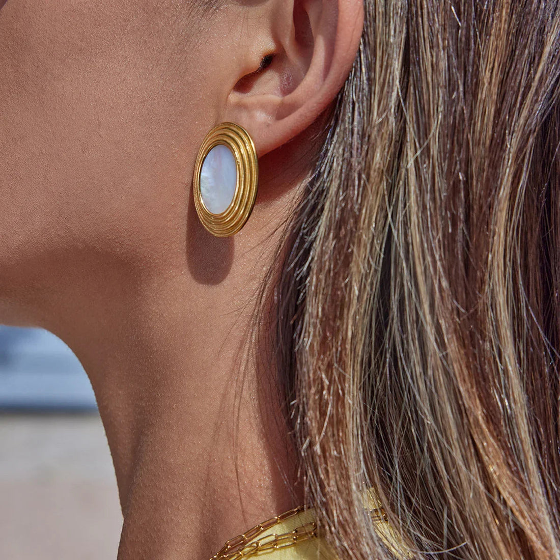 Camariñas Pendientes de Esmalte