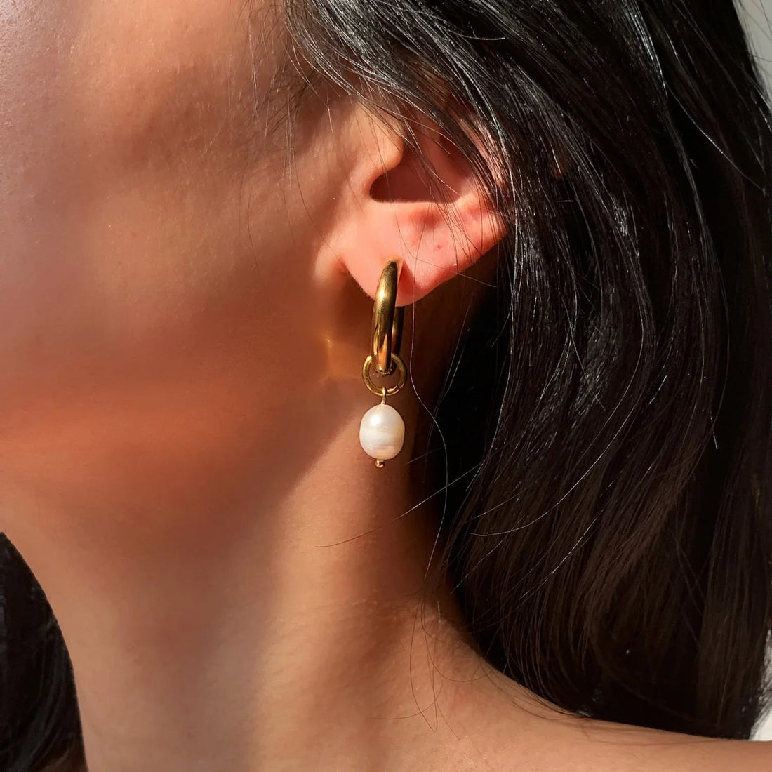 Trujillo Pendientes de Perlas