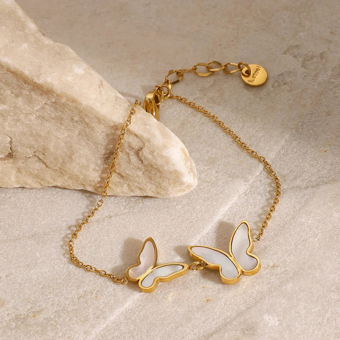 León Pulsera de Perlas