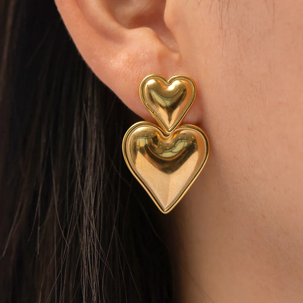 Nava Pendientes Corazón
