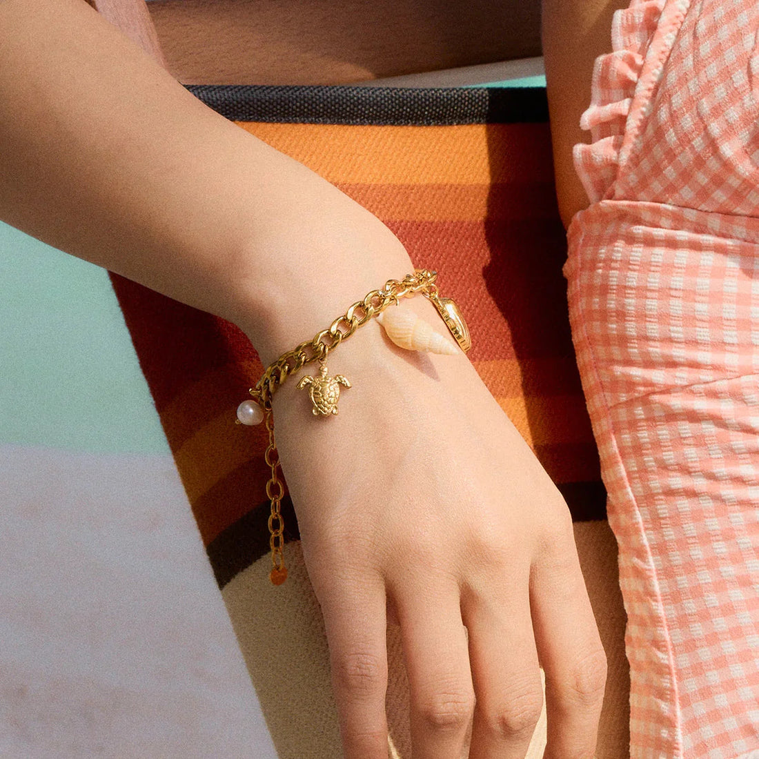 Cudillero Pulsera de Perlas