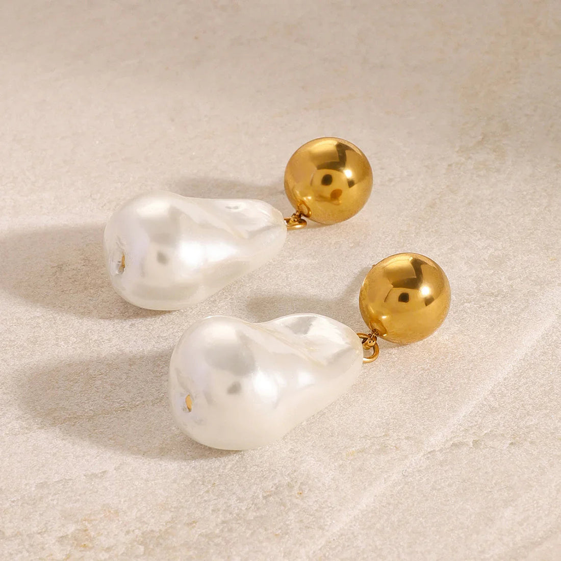 Ribadeo Pendientes de Perlas