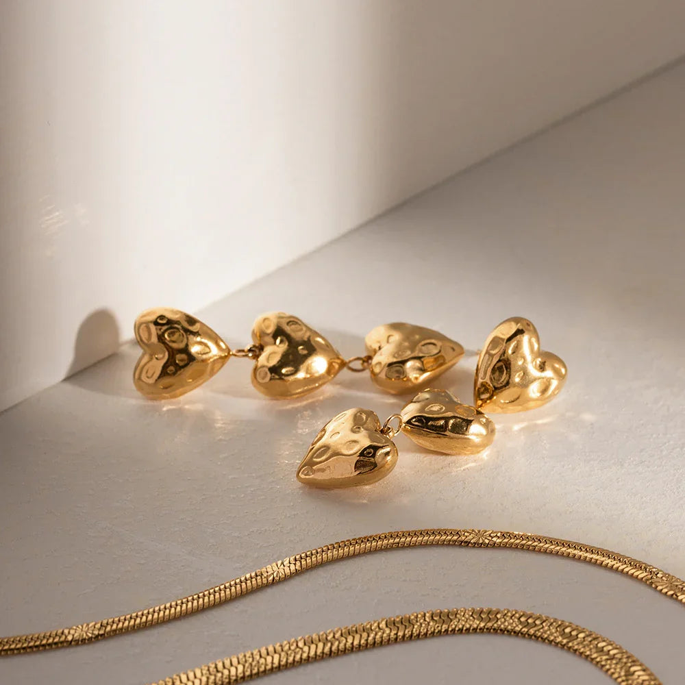 Amposta Pendientes Corazón