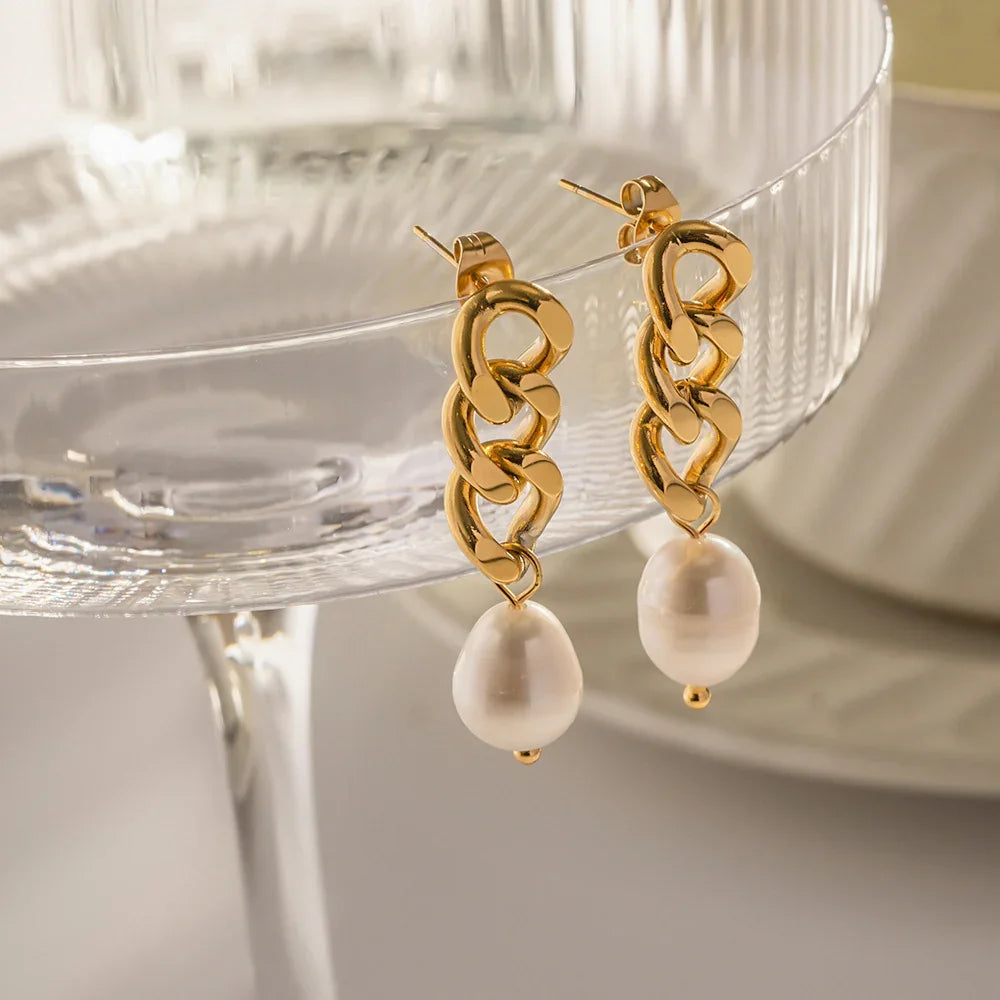 Olmedo Pendientes de Perlas