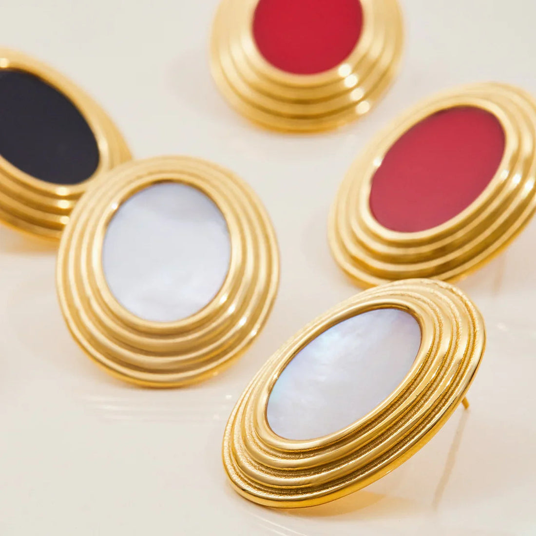 Camariñas Pendientes de Esmalte