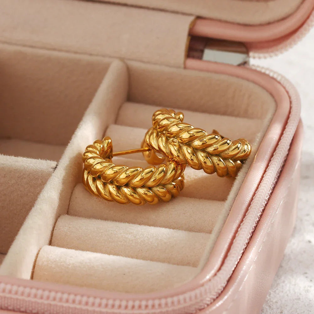 Buitrago Pendientes Trenza