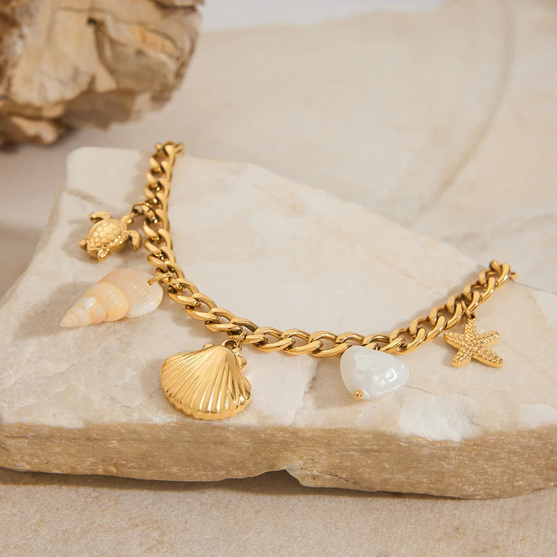 Cudillero Pulsera de Perlas