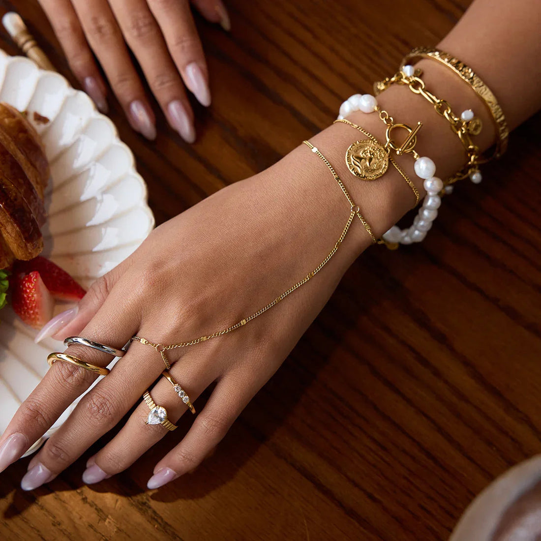 Palma Pulsera de Mano