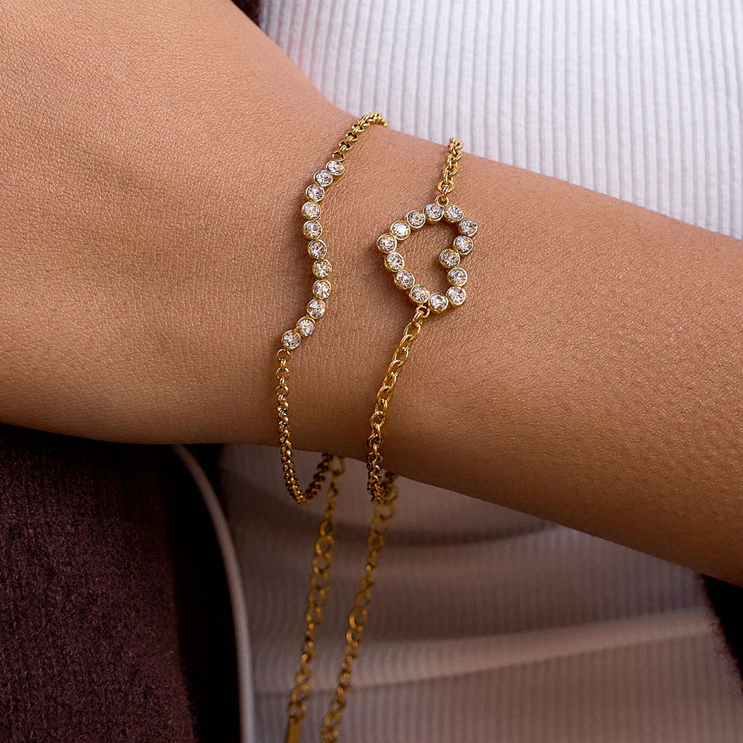 Haro Pulsera de Circonitas