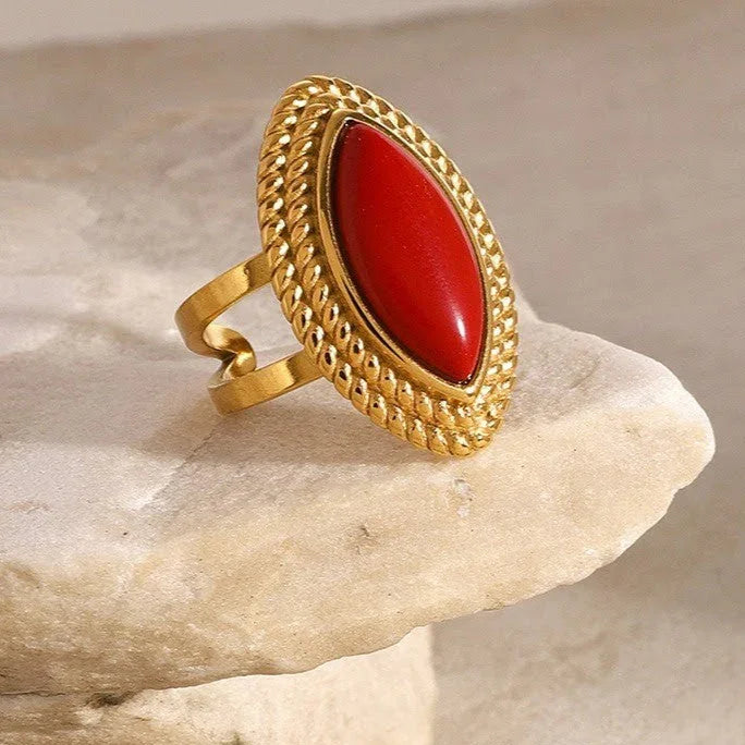 Menorca Anillo Marquise