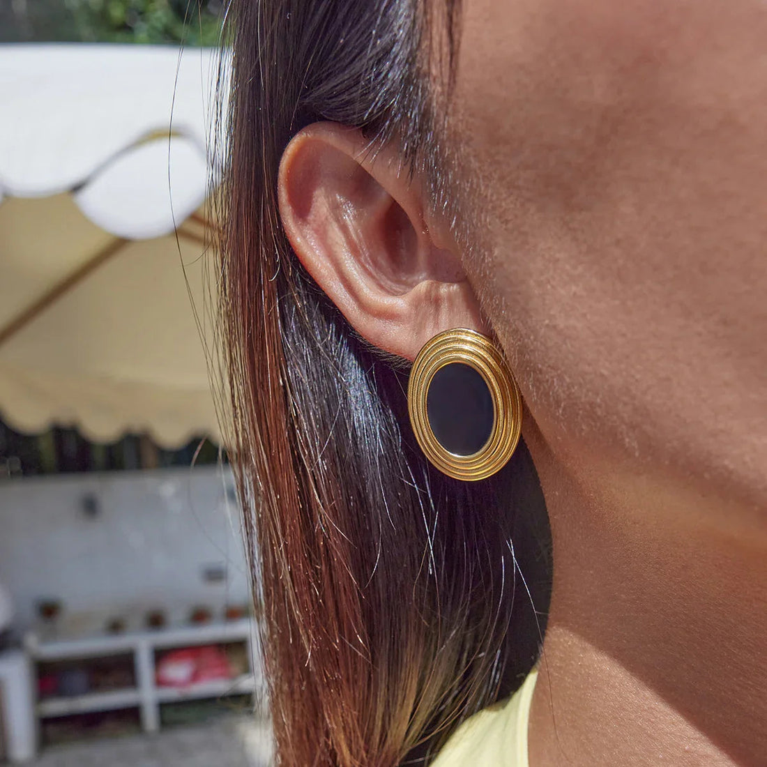 Camariñas Pendientes de Esmalte