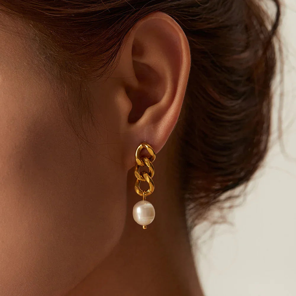 Olmedo Pendientes de Perlas