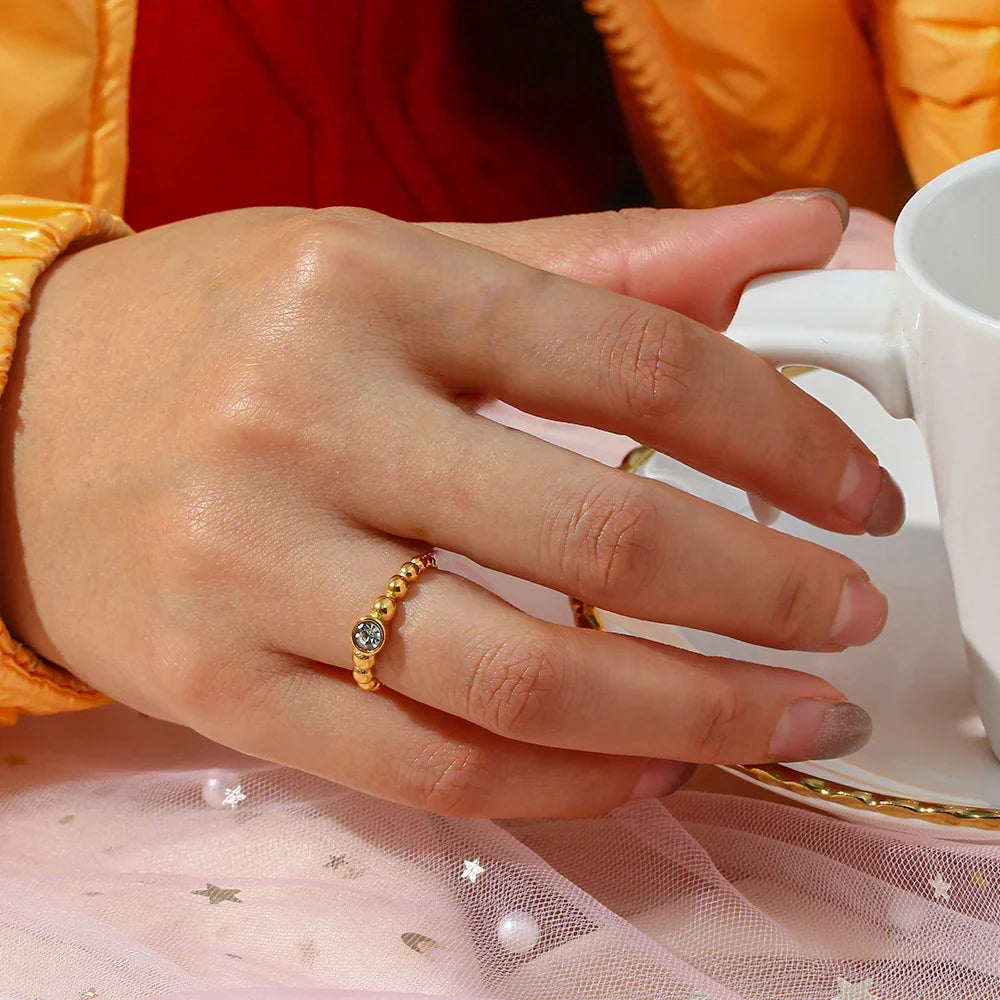 Teruel Anillo de Circonitas