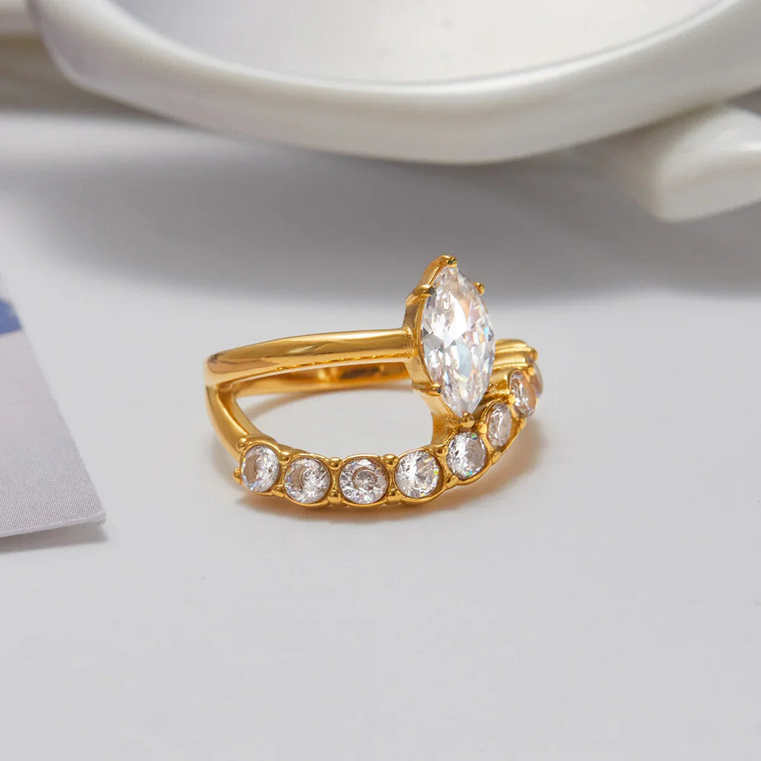 Begur Anillo Marquise