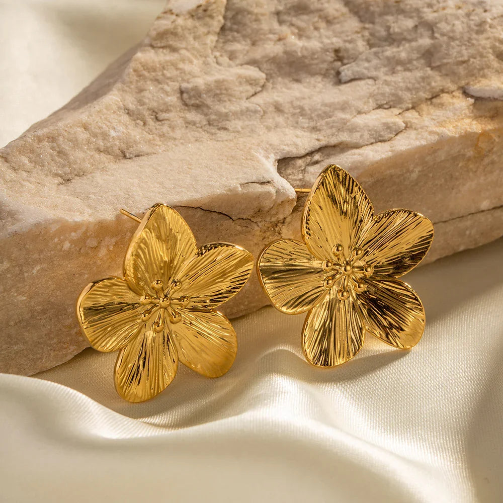 Níjar Pendientes Flor