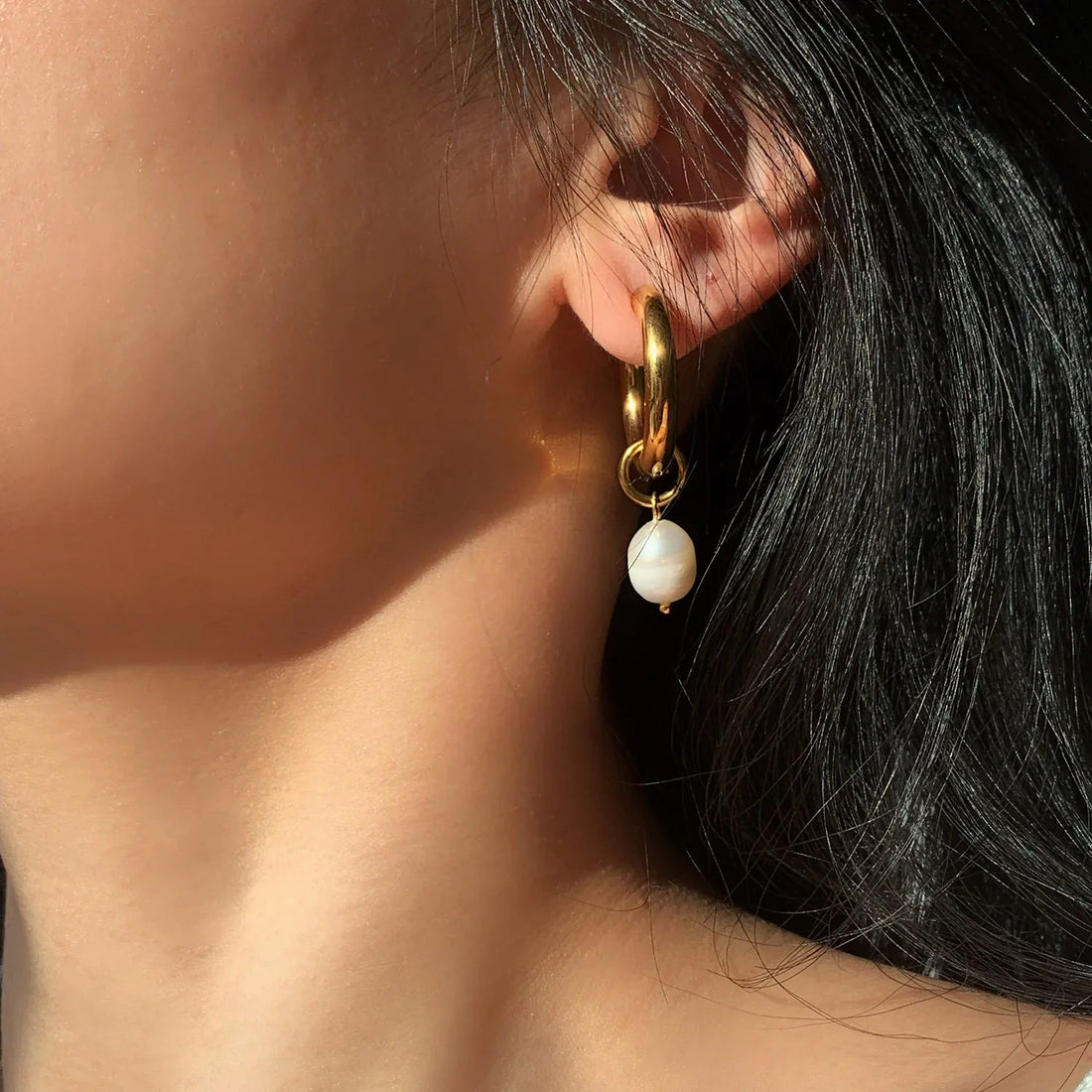 Trujillo Pendientes de Perlas