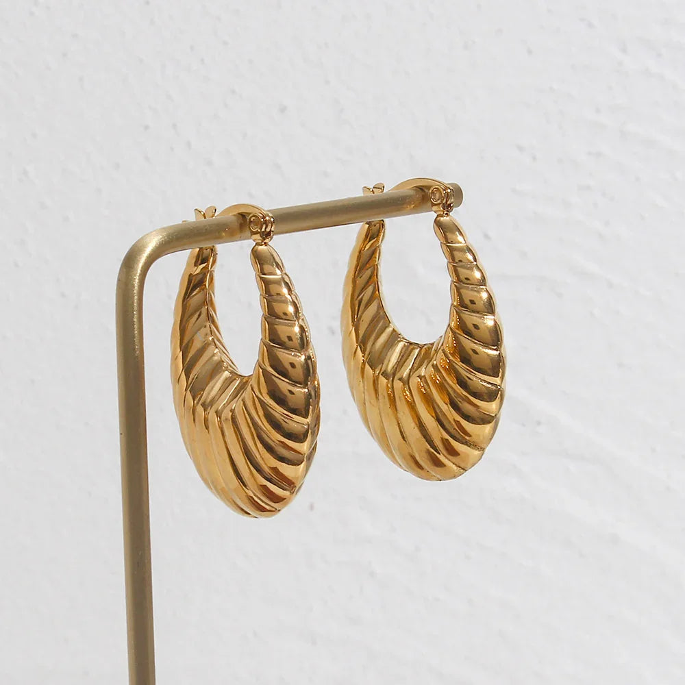 Cazalla Pendientes Croissant
