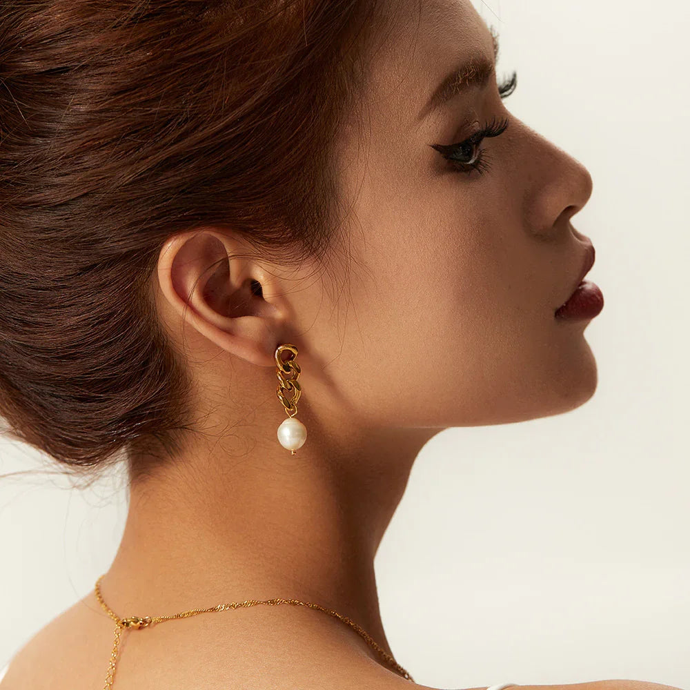 Olmedo Pendientes de Perlas
