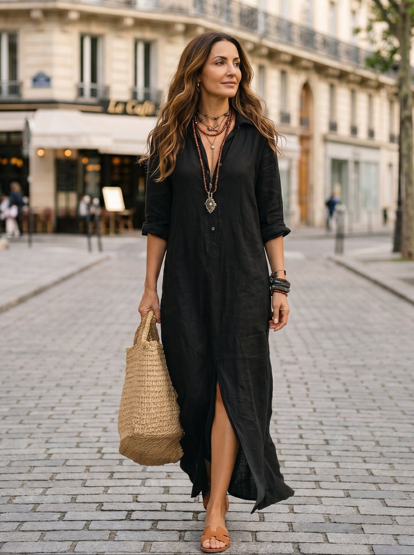 GETARIA | Vestido largo favorecedor