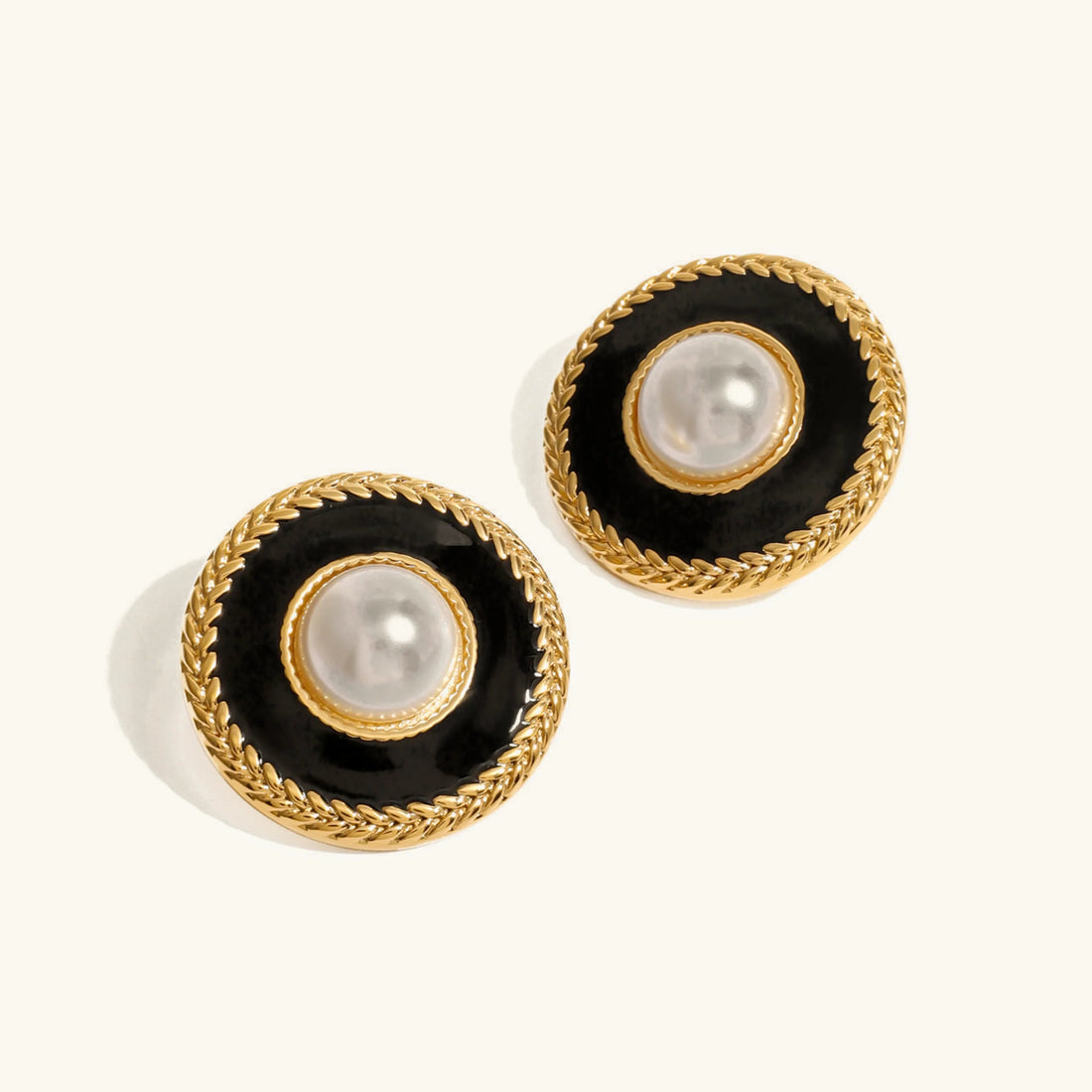 Cabra Pendientes de Perlas