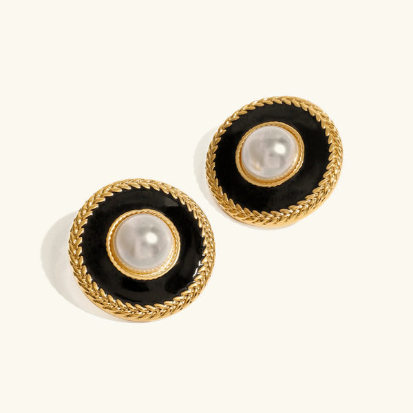 Cabra Pendientes de Perlas