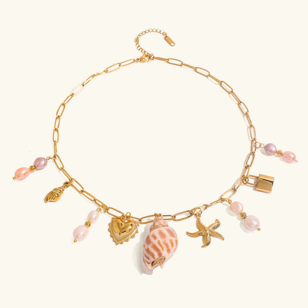Ortigueira Collar de Perlas