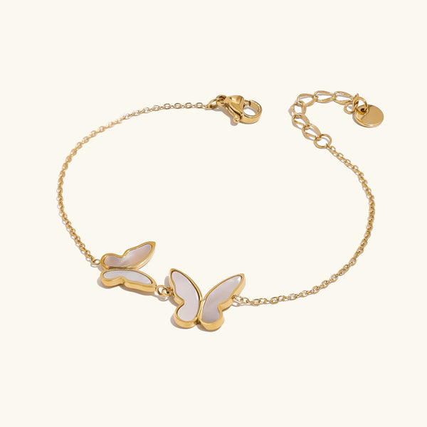 León Pulsera de Perlas