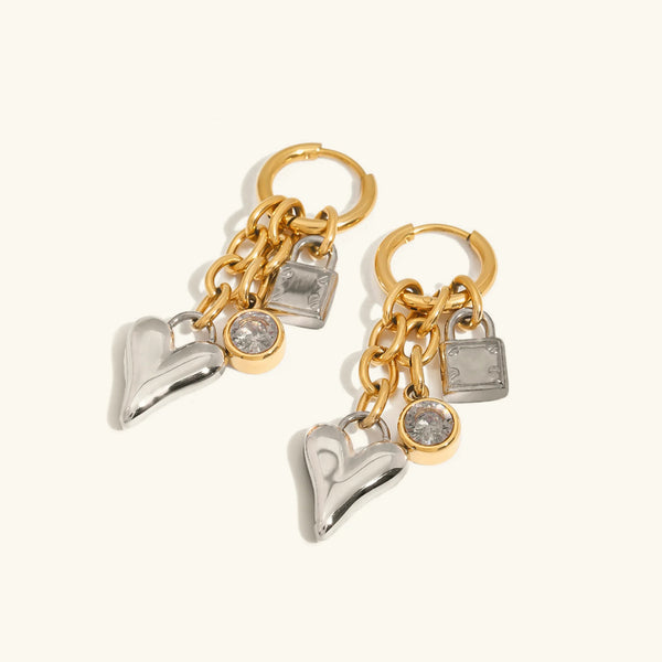 Ávila Pendientes Corazón