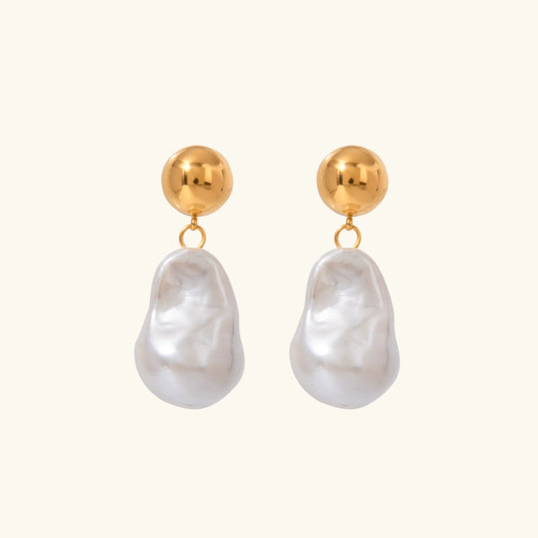 Ribadeo Pendientes de Perlas