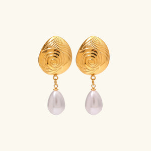Calonge Pendientes de Perlas