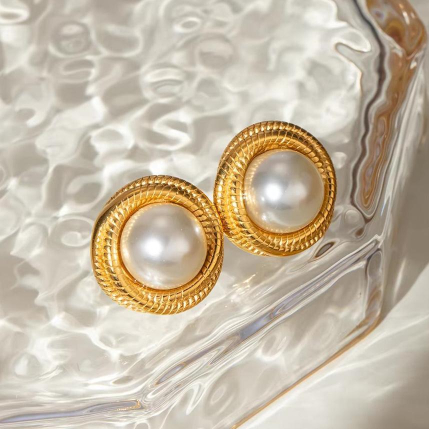 Olvera Pendientes de Perlas