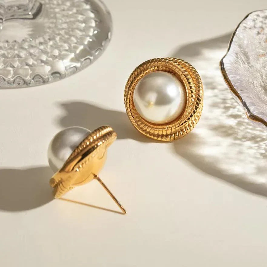 Olvera Pendientes de Perlas