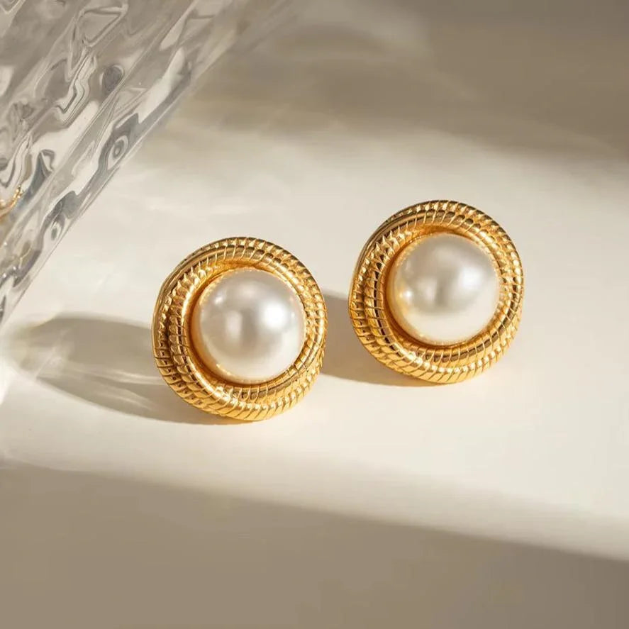 Olvera Pendientes de Perlas
