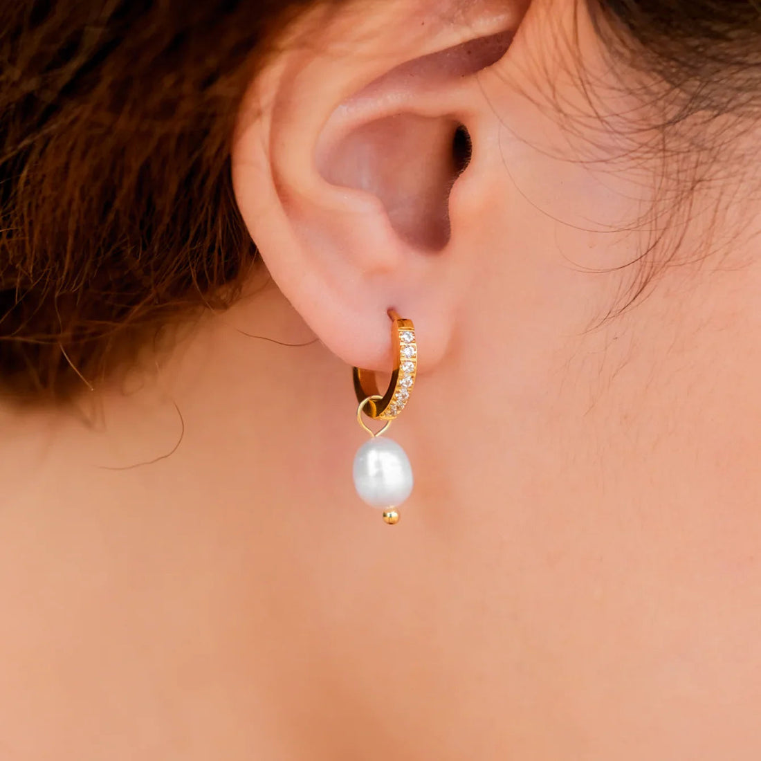 Cazorla Pendientes de Perlas