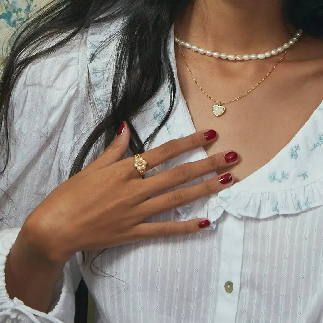 Tamariu Anillo de Perlas