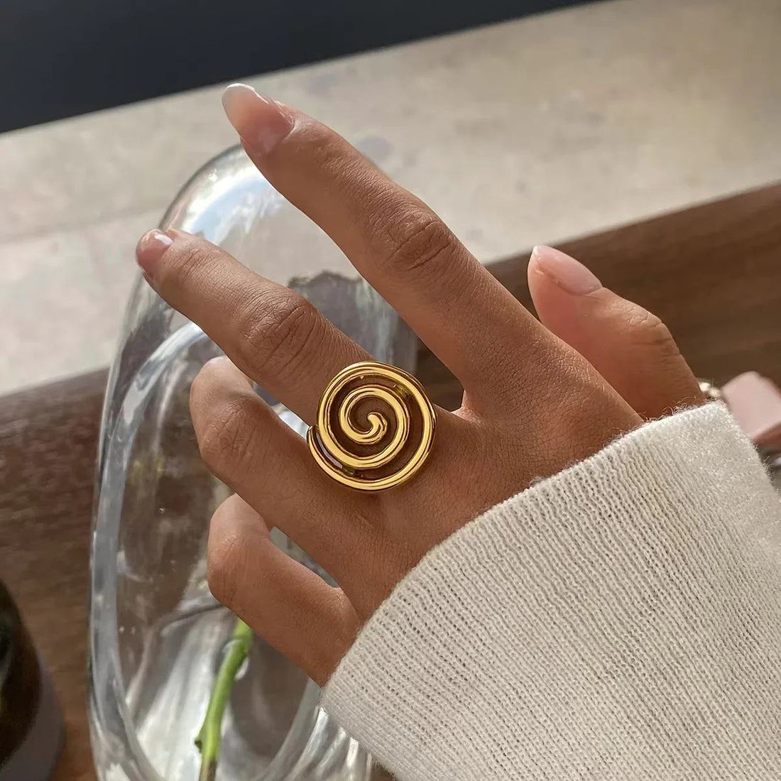 Olvera Anillo Espiral