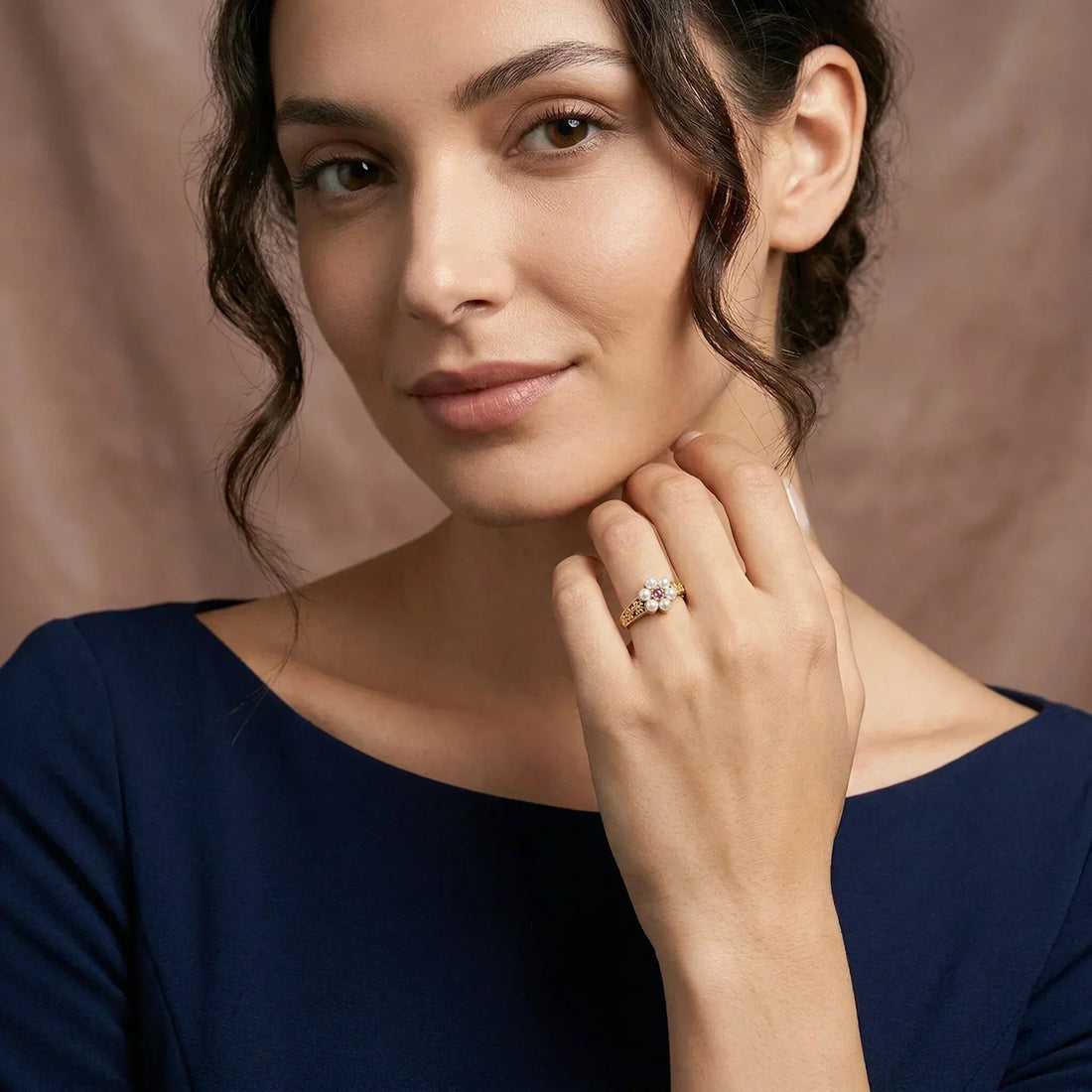 Tamariu Anillo de Perlas