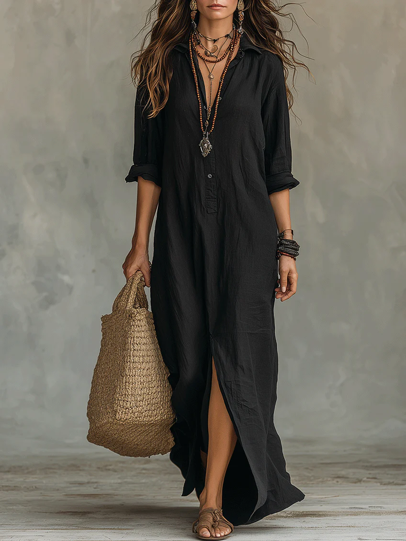 GETARIA | Vestido largo favorecedor