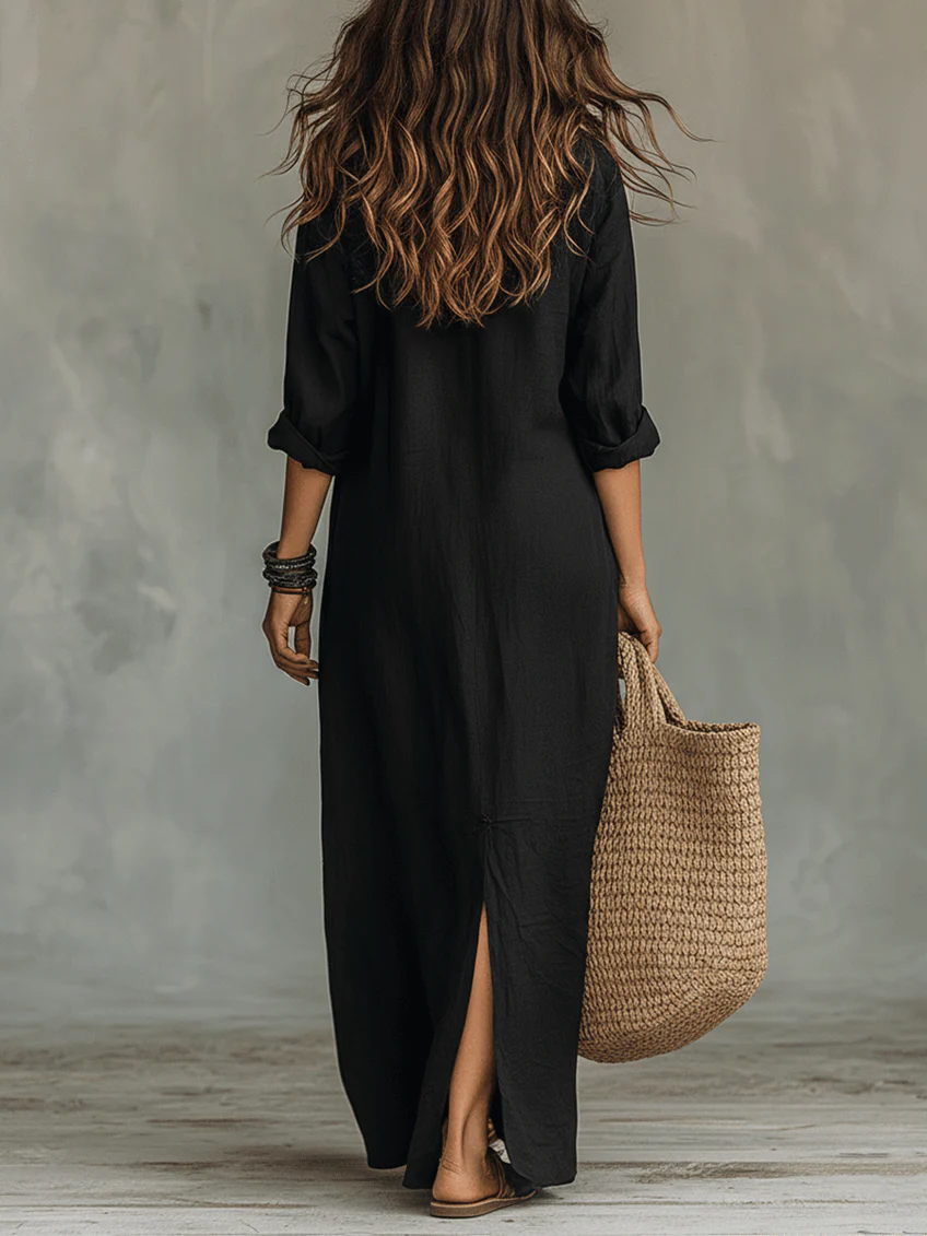 GETARIA | Vestido largo favorecedor
