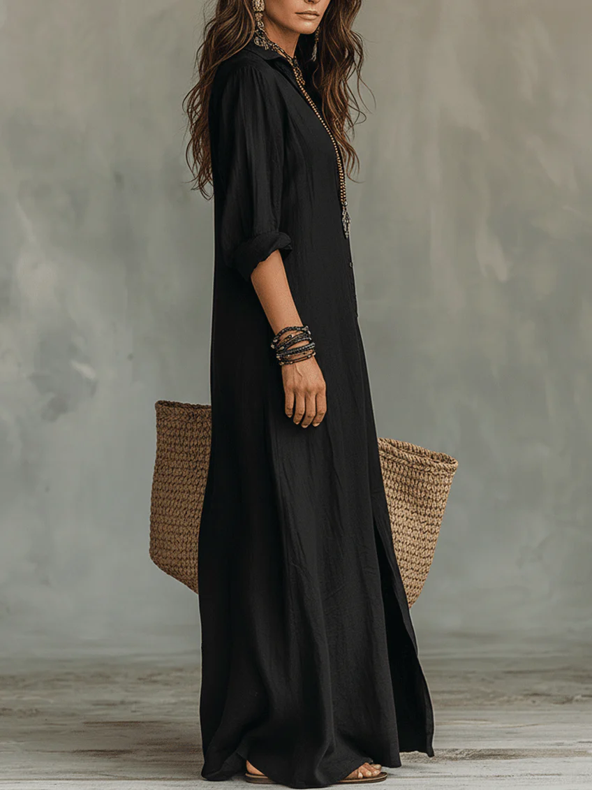 GETARIA | Vestido largo favorecedor