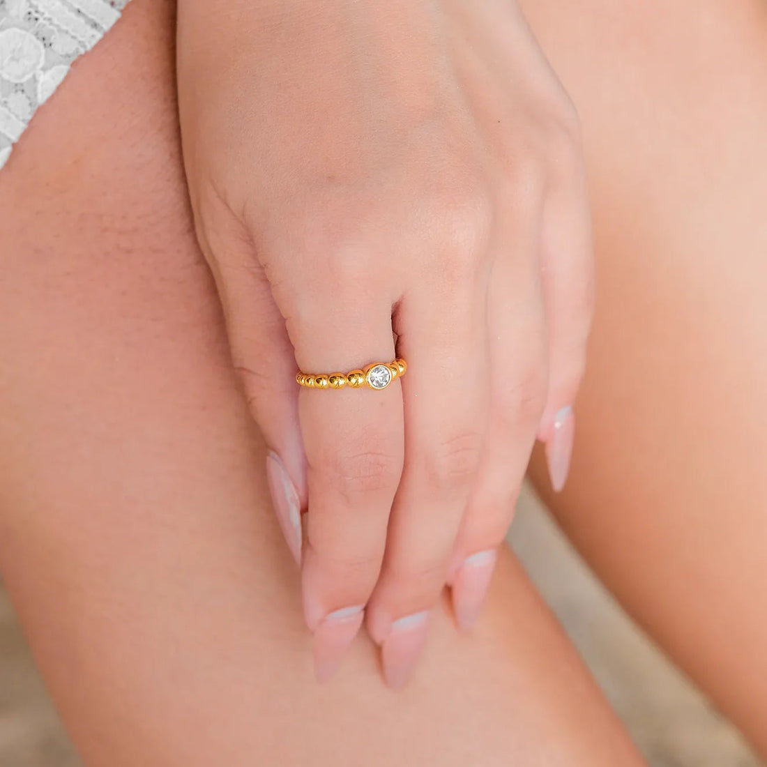 Teruel Anillo de Circonitas