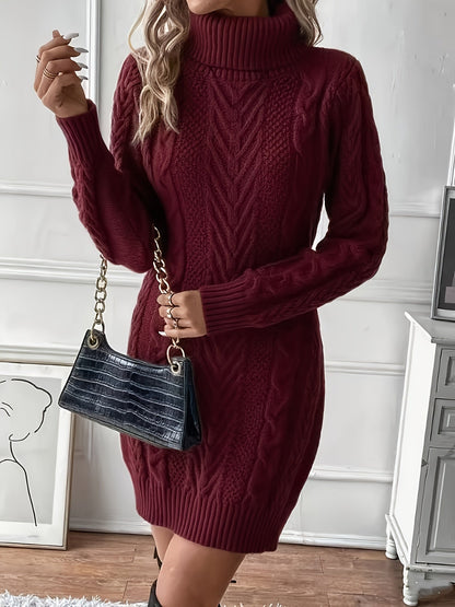 CUENCA - Vestido De Punto Trenzado