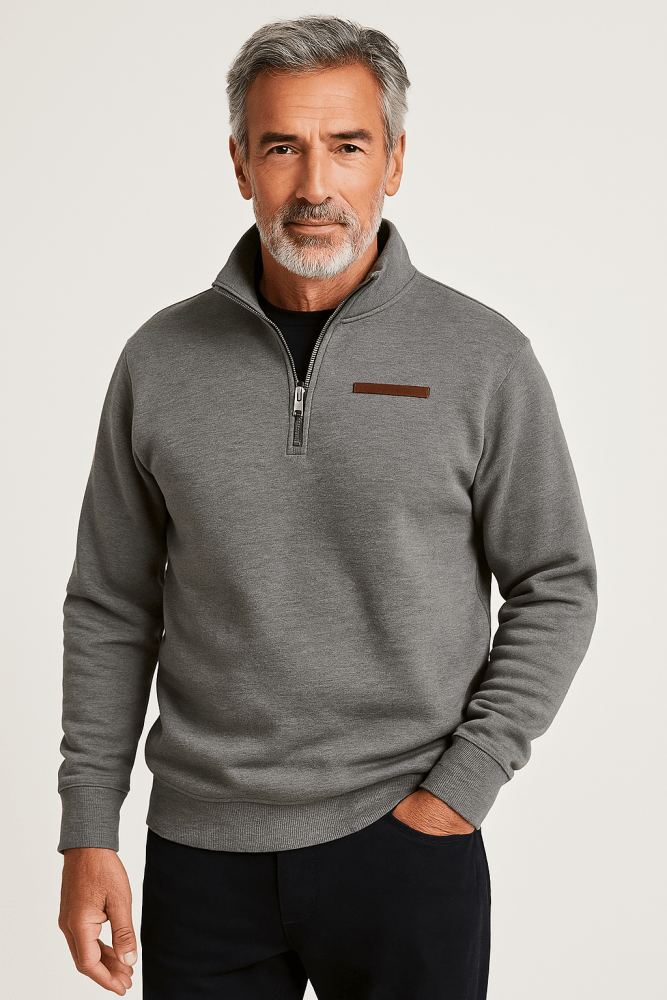 VIGO - Sudadera Casual De Polar Para Hombre